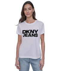 Футболка DKNY с логотипом 1159861250 (Белый S)