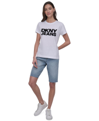 Футболка DKNY с логотипом 1159861250 (Белый S)