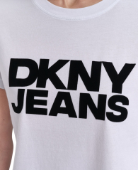 Футболка DKNY с логотипом 1159861250 (Белый S)