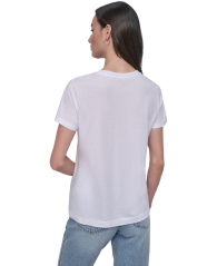 Футболка DKNY с логотипом 1159861250 (Белый S)