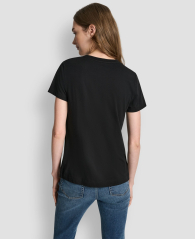 Футболка DKNY с логотипом 1159861251 (Черный XS)