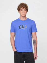 Футболка чоловіча GAP з логотипом 1159861614 (Синій XXL)