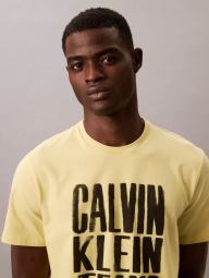 Жіноча футболка Calvin Klein з логотипом 1159861622 (Жовтий XXL)