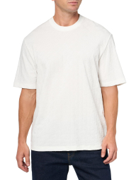 Футболка Armani Exchange с монограммой 1159861684 (Молочный XXL)