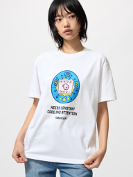 Футболка Tamagotchi UNIQLO 1159862186 (Білий XL)