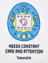 Футболка Tamagotchi UNIQLO 1159861945 (Білий XXL)
