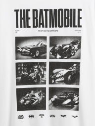 Чоловічі футболки GAP з принтом Batman 1159862153 (Білий M)