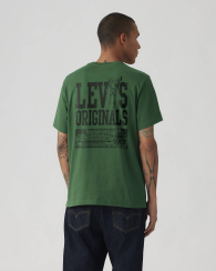 Мужская футболка Levi's с принтом 1159862335 (Зеленый XL)