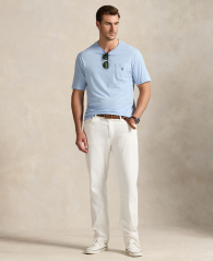 Футболка чоловіча Polo Ralph Lauren з кишенею 1159862527 (Блакитний XXL)