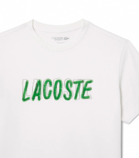 Жіноча футболка Lacoste з логотипом 1159862571 (Білий 4XL)