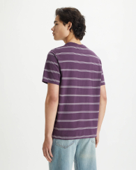 Футболка мужская в полоску Levi's 1159862645 (Фиолетовый M)