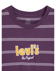 Футболка мужская в полоску Levi's 1159862645 (Фиолетовый M)