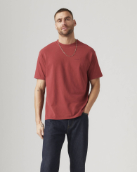 Футболка мужская Levi's с логотипом 1159862668 (Красный M)