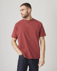 Футболка мужская Levi's с логотипом 1159862668 (Красный M)