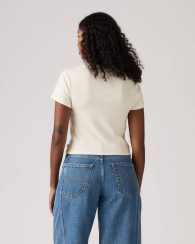Жіноча футболка Levi's зі стразами 1159862673 (Молочний S)