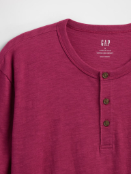 Мужская футболка GAP на пуговицах 1159862744 (Розовый M)