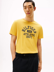 Мужская футболка Tommy Hilfiger с логотипом 1159862833 (Желтый M)
