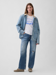 Женская футболка GAP с принтом 1159862878 (Молочный M)