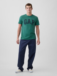 Футболка мужская GAP с логотипом 1159862923 (Зеленый M)