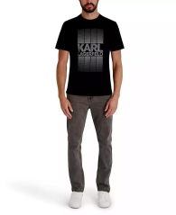 Мужская футболка Karl Lagerfeld Paris с принтом 1159863120 (Черный XL)