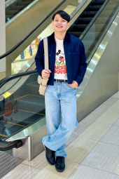 Футболка UNIQLO Disney's Mickey Mouse 1159863200 (Серый XXL)