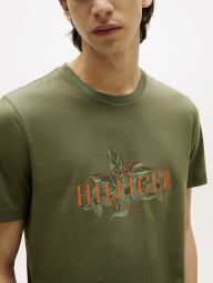Мужская футболка Tommy Hilfiger 1159863600 (Зеленый XXL)