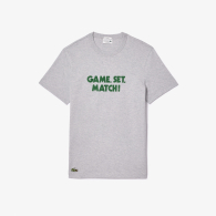 Футболка Lacoste с логотипом 1159863649 (Серый XXL)