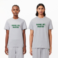 Футболка Lacoste с логотипом 1159863649 (Серый XXL)