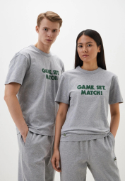 Футболка Lacoste с логотипом 1159863649 (Серый XXL)