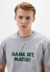 Футболка Lacoste с логотипом 1159863649 (Серый XXL)