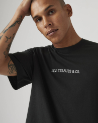 Мужская футболка Levi's с принтом 1159863660 (Черный S)