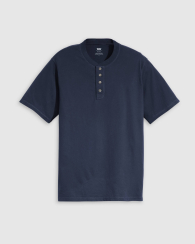 Мужская футболка Levi's с пуговицами 1159864019 (Синий XXL)
