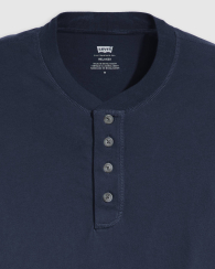 Мужская футболка Levi's с пуговицами 1159864019 (Синий XXL)