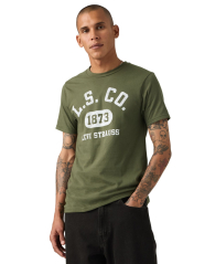 Мужская футболка Levi's 1159864052 (Зеленый XL)