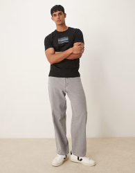 Мужская футболка Calvin Klein с логотипом 1159864341 (Черный XL)