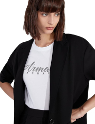 Женская футболка Armani Exchange с логотипом 1159864399 (Белый XXL)