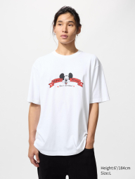 Футболка UNIQLO Disney's Mickey Mouse 1159864403 (Белый 3XL)