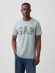 Футболка мужская GAP с логотипом 1159864511 (Зеленый L)
