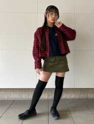 Укороченная футболка UNIQLO с принтом 1159864512 (Синий XL)