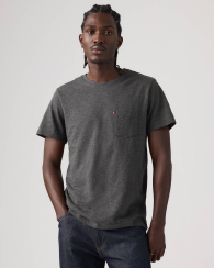 Футболка Levi's с карманом 1159864627 (Серый XL)