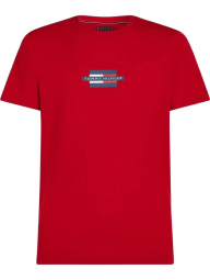 Чоловічі футболки Tommy Hilfiger з логотипом 1159864707 (Червоний S)