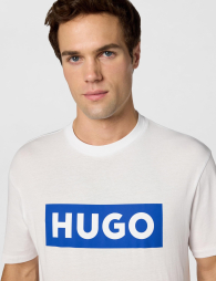 Мужская футболка HUGO by Hugo Boss 1159864760 (Белый L)
