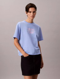 Женская футболка Calvin Klein 1159865319 (Голубой XS)