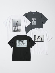 Футболка Elliott Erwitt UT Graphic UNIQLO с принтом 1159865341 (Черный M)