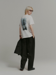 Футболка Elliott Erwitt UT Graphic UNIQLO с принтом 1159865373 (Белый M)