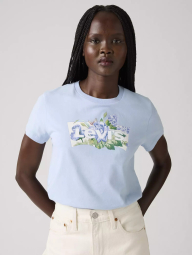 Жіноча футболка Levi's з коротким рукавом 1159865430 (Блакитний S)