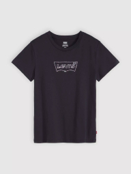 Жіноча футболка з логотипом Levi's зі страз 1159865464 (Синій S)