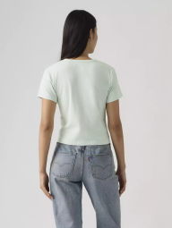 Жіноча футболка з логотипом Levi's 1159865497 (Блакитний S)