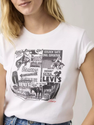 Жіноча футболка Levi's 1159865544 (Білий L)