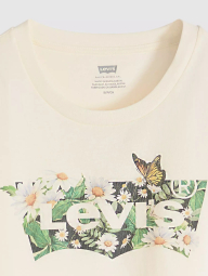 Женская футболка Levi's 1159865562 (Молочный L)